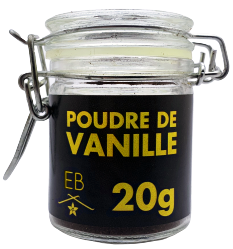 Vanille en poudre Bourbon de Madagascar 50 gr - Boutique Poubeau